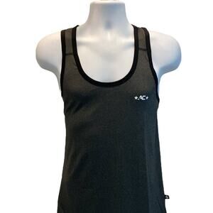 Andrew Christian Stretch Gym Tank Charcoal Grey Small